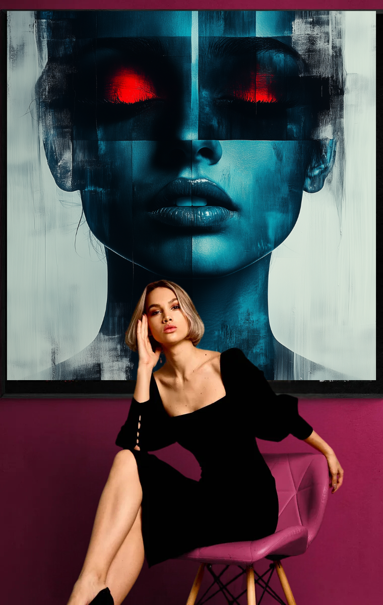 "Inner Visions" - Abstract Portrait