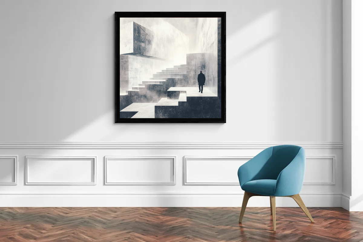 "Rise of Silence" – Minimalist Architecture in the Fog 