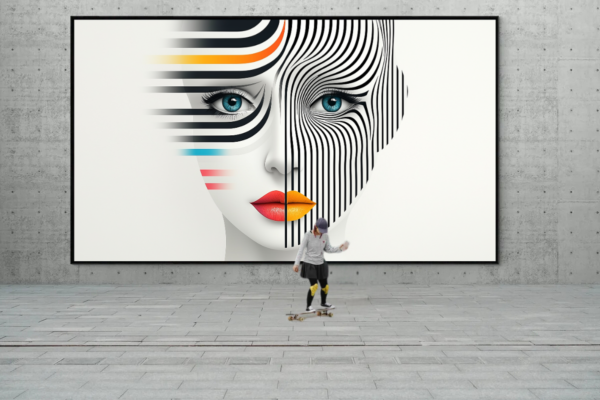 “A Glimpse into the Illusion” – A Dialogue between Reality and Abstraction
