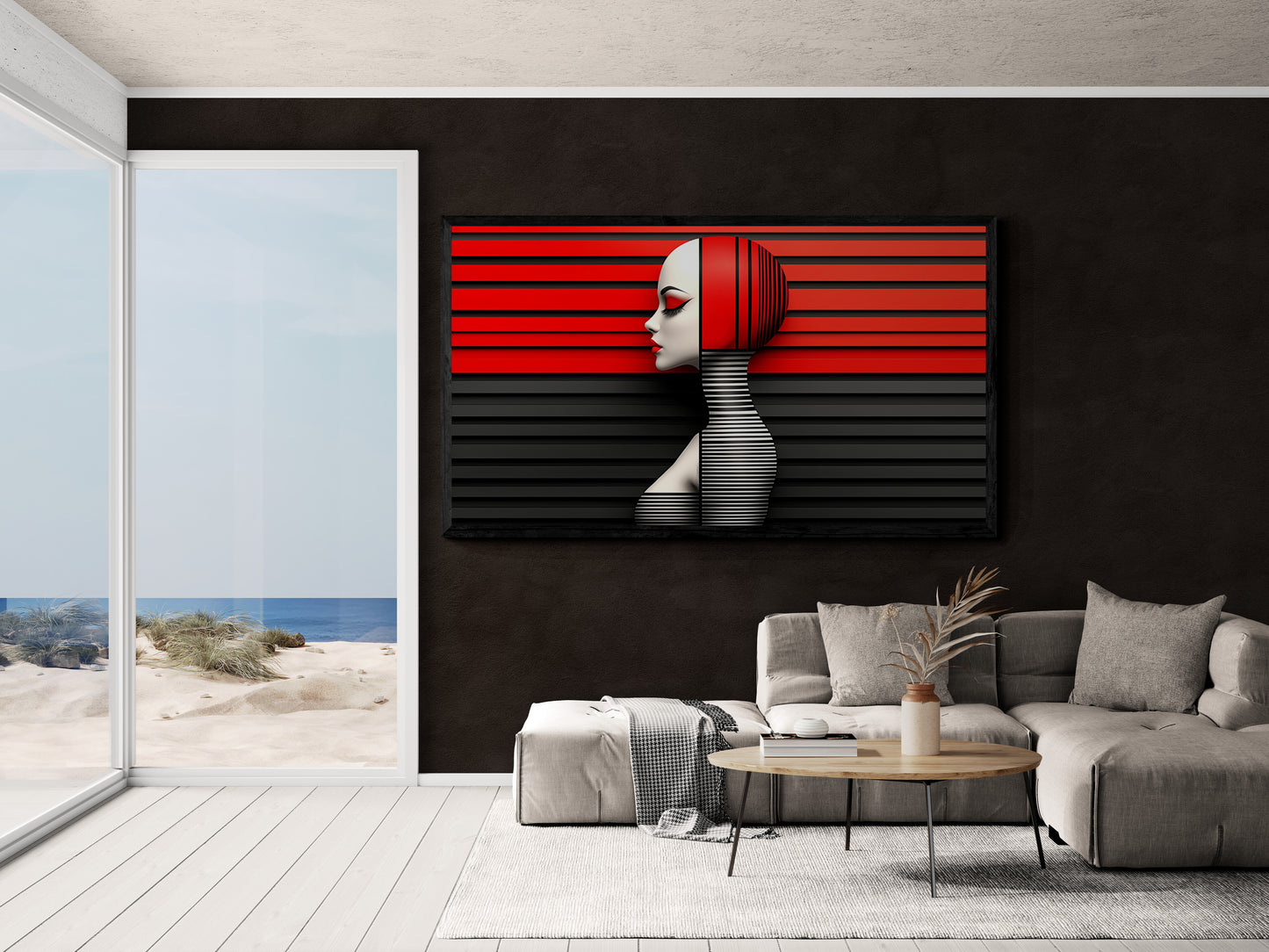 „Geometrische Harmonie“ – Eine künstlerische Symbiose aus Linie und Form