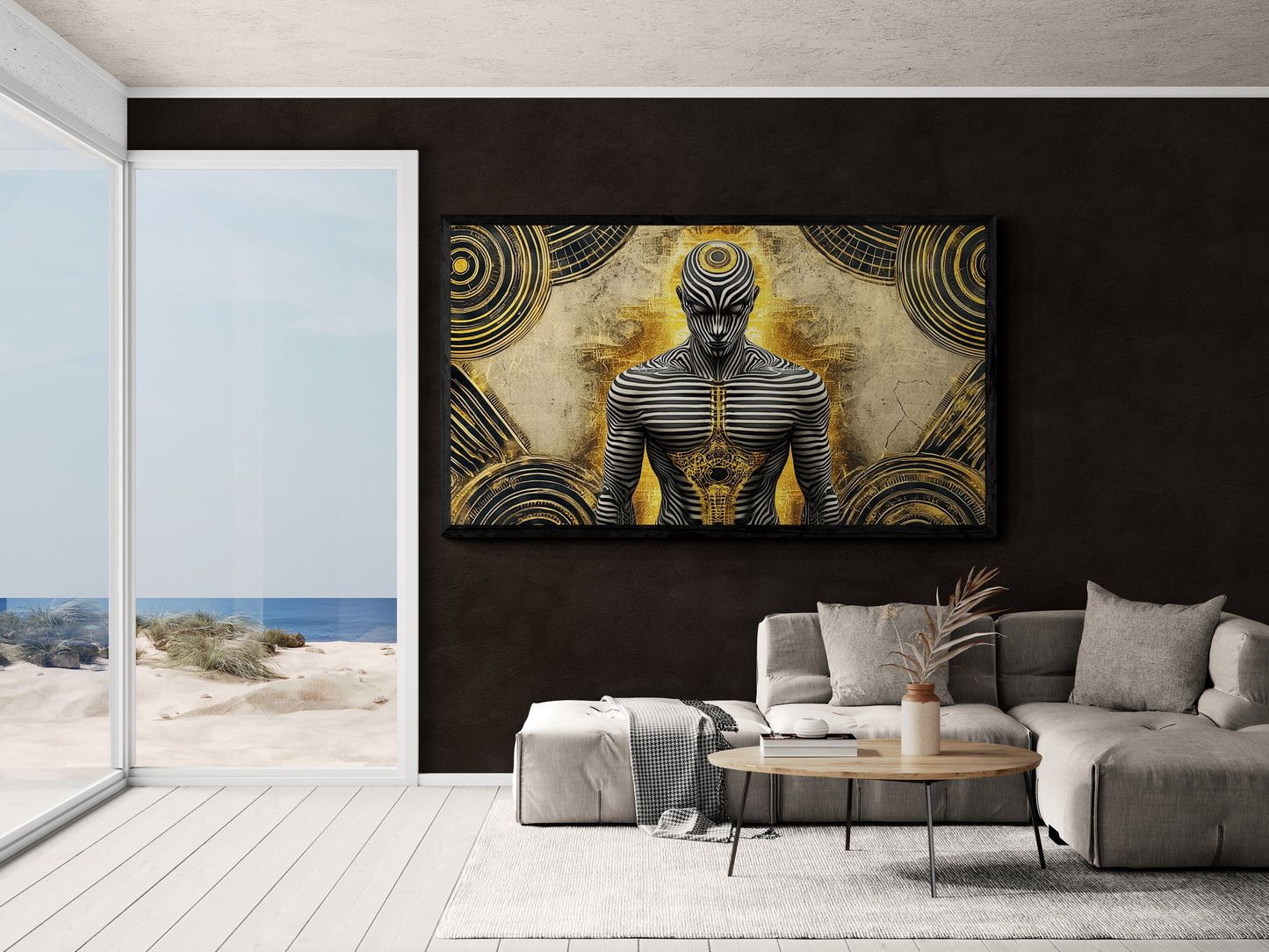 "Inner Balance: A Journey to the Center of Self-Reflection"