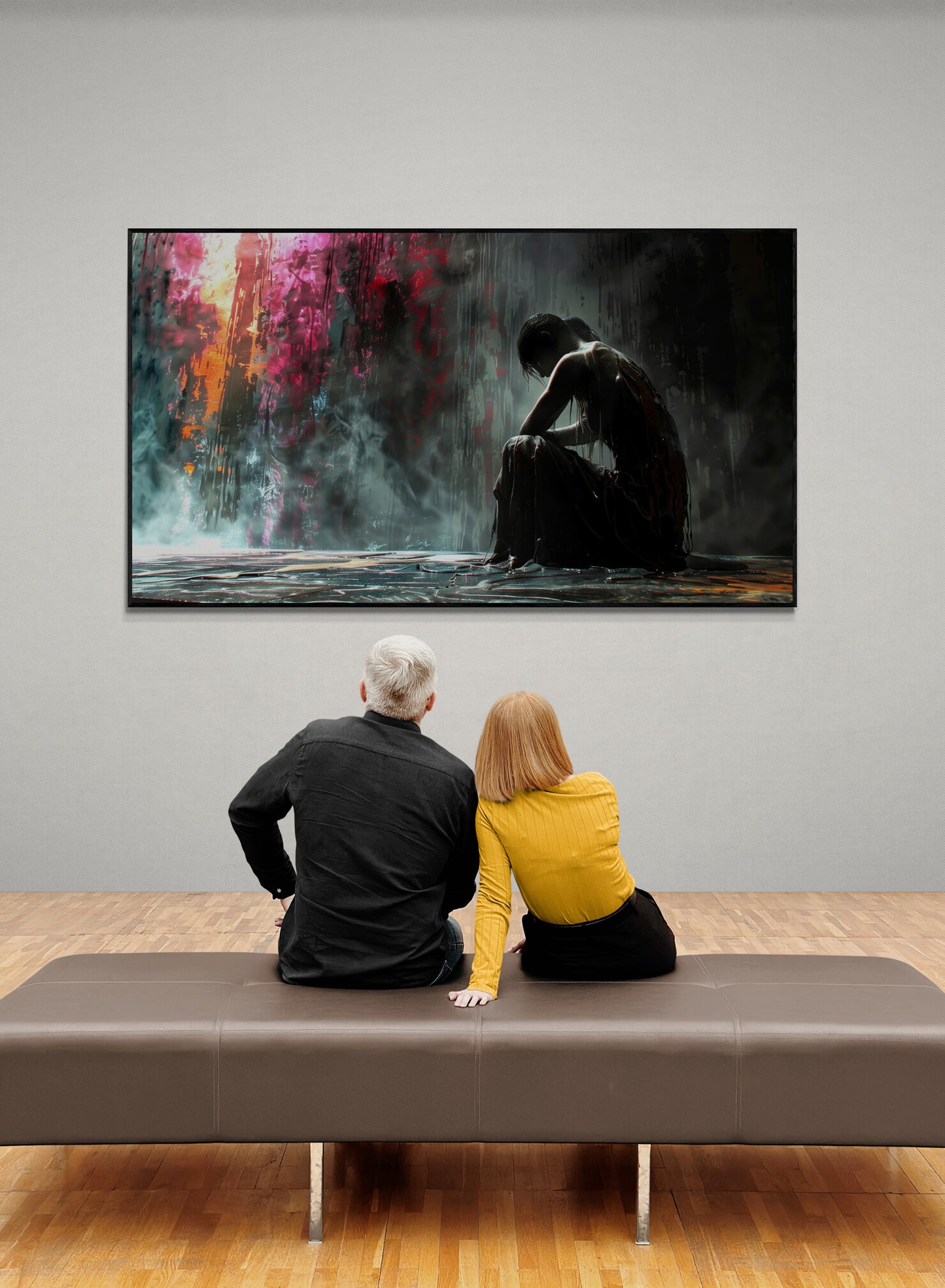 “Tears of Transformation” – A moving symbiosis of emotion and color
