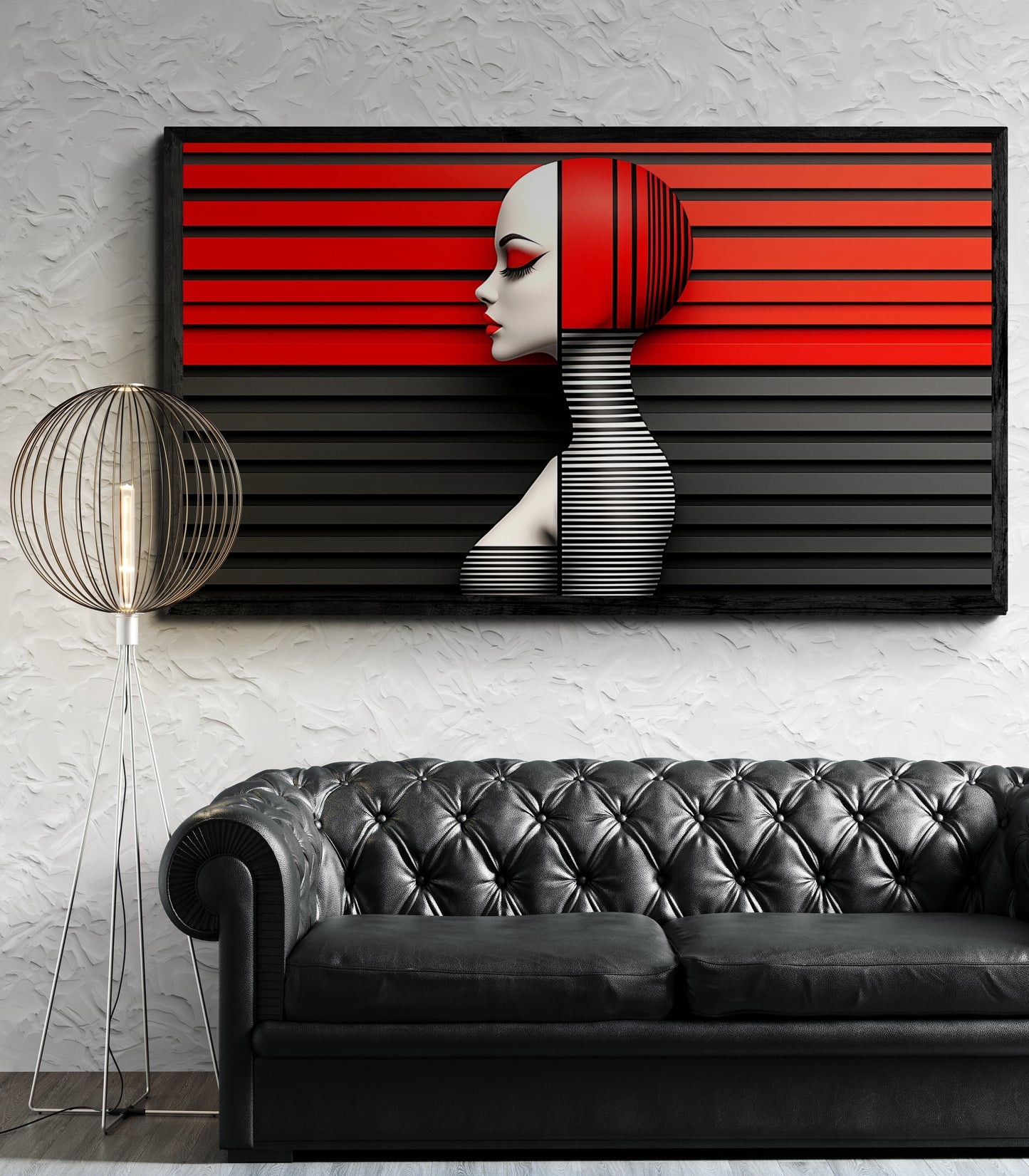 „Geometrische Harmonie“ – Eine künstlerische Symbiose aus Linie und Form