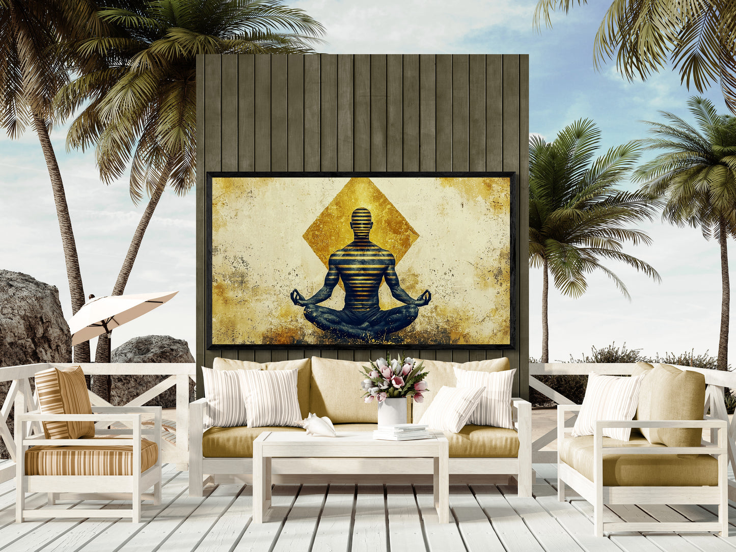 "Balance of the Elements: Meditation in Perfection"