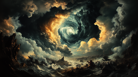 „Der Mahlstrom der Schlacht“ – Eine kosmische Vision von Chaos und Macht