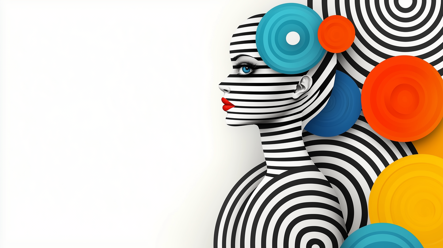 „Optische Harmonie“ – Faszinierendes Spiel aus Linien und Farben