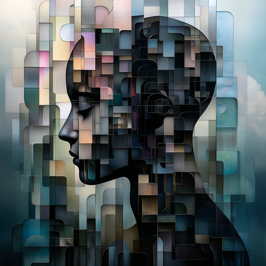 “Fragmented Thoughts” – A Mosaic of Consciousness