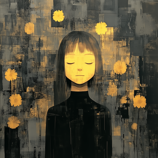 “Flowers of Silence” – A Moment of Inner Peace